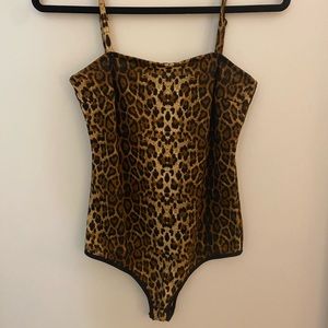 cheetah print bodysuit